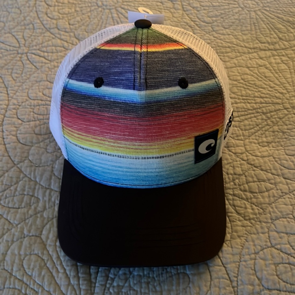 Costa Baja Stripe Trucker hat